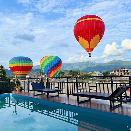 Vangvieng Sisavang Mountain View Hotel Ванг Виенг Екстериор снимка