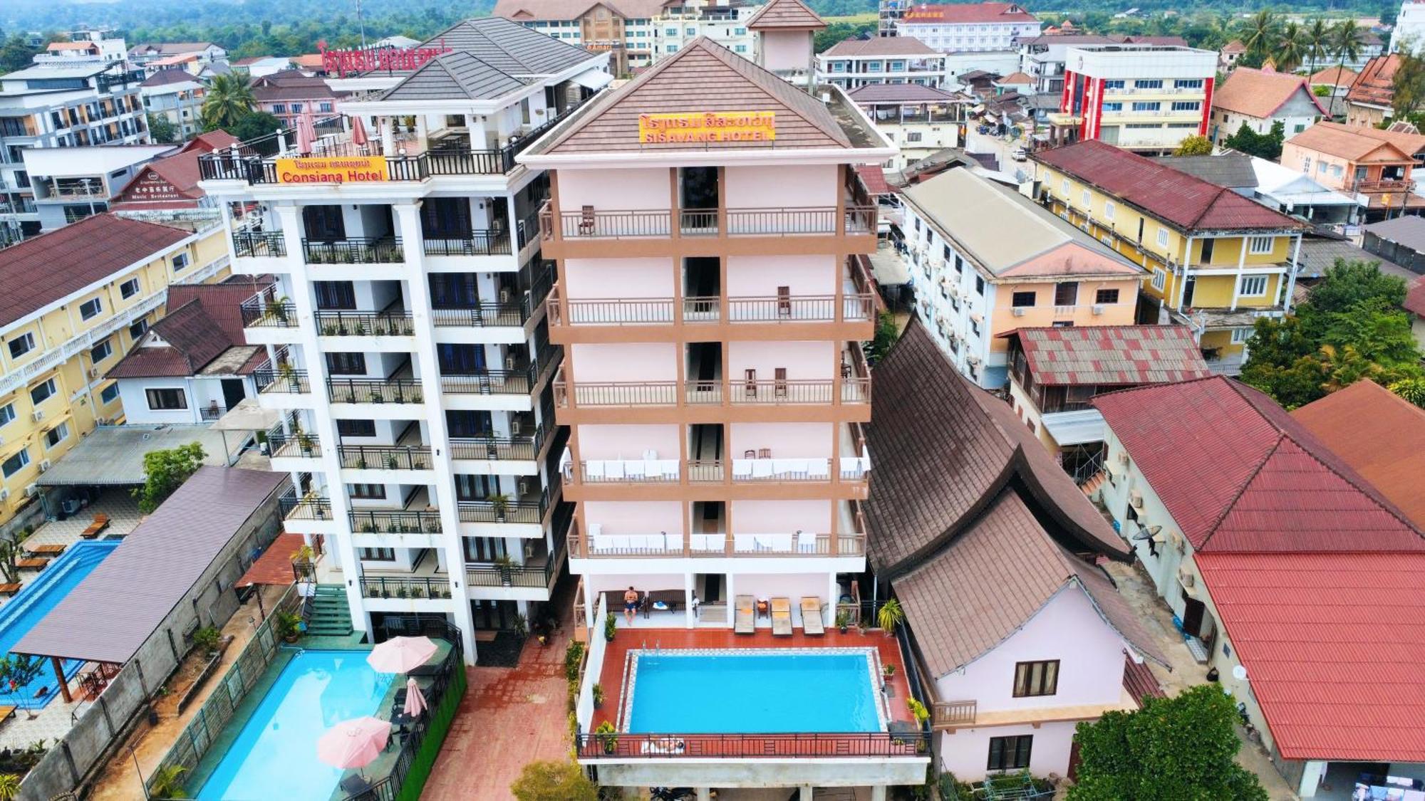 Vangvieng Sisavang Mountain View Hotel Ванг Виенг Екстериор снимка